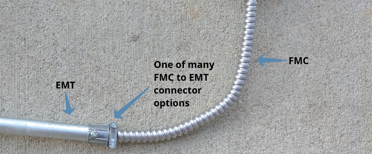 Secure Liquidtight Plastic Tubing on wall